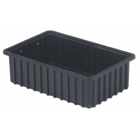 Esd Divider Box,16-1/2 X 11 X 5 In,black