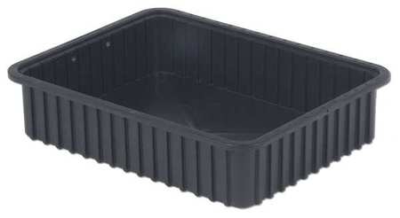 Esd Divider Box,22-1/2x17-1/2x5 In,black