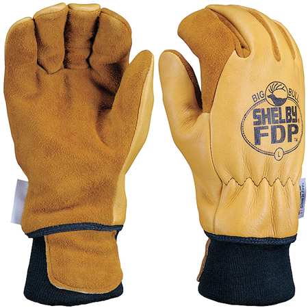 Firefighters Gloves,jumbo,cowhide,pr (1