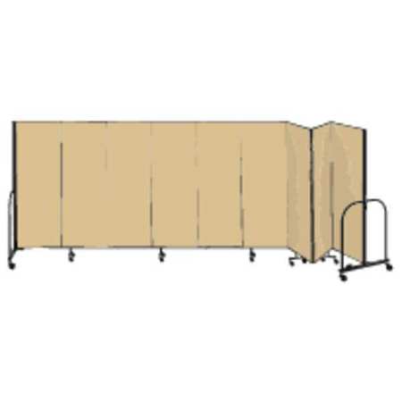 Partition,16 Ft 9 In W X 6 Ft H,beige (1