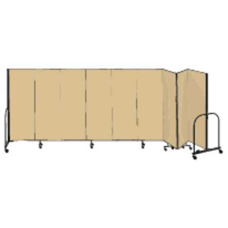 Partition,16 Ft 9 In W X 4 Ft H,beige (1