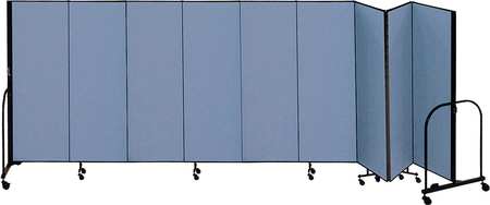 Partition,16 Ft 9 In W X 4 Ft H,blue (1