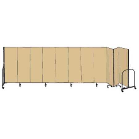 Partition,20 Ft 5 In W X 6 Ft H,beige (1