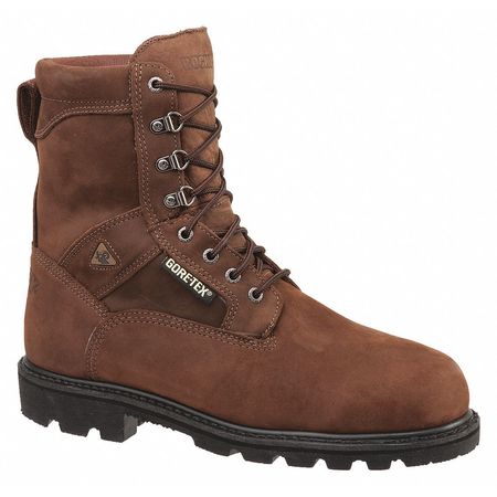 Work Boots,10,m,brown,steel,mens,pr (1 U