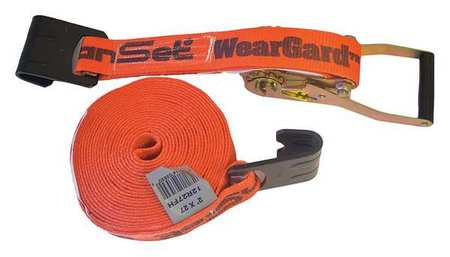 Tie Down Strap,ratchet,poly,27 Ft. (1 Un