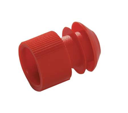 Testtube Stopper,11-13mm,red,pk1000 (1 U