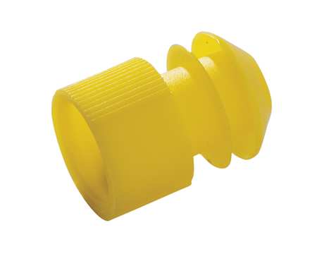 Testtube Stopper,11-13mm,yellow,pk1000 (