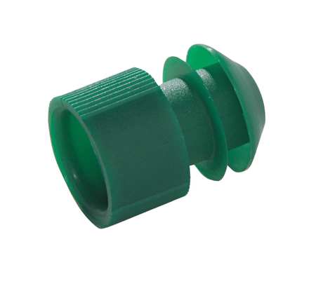 Testtube Stopper,11-13mm,green,pk1000 (1