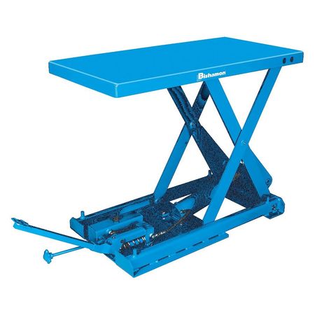 Lift Table,manual,1650 Lb.,steel (1 Unit