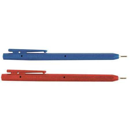 Metal Detectable Stick Pen,blue,pk50 (1