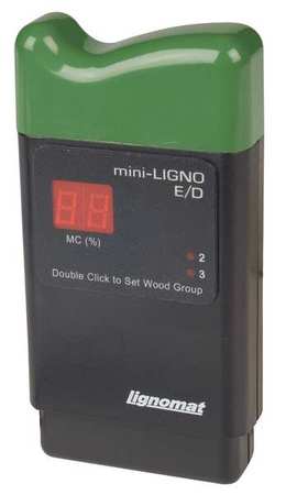 Mini Moist Meter W Pin,6 To 45 Per,digtl