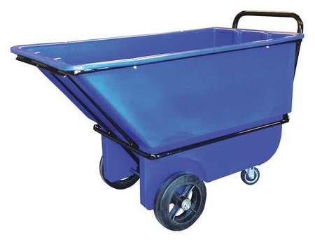 Tilt Truck,hd,1/3 Cu. Yd.,1200 Lb.,blue