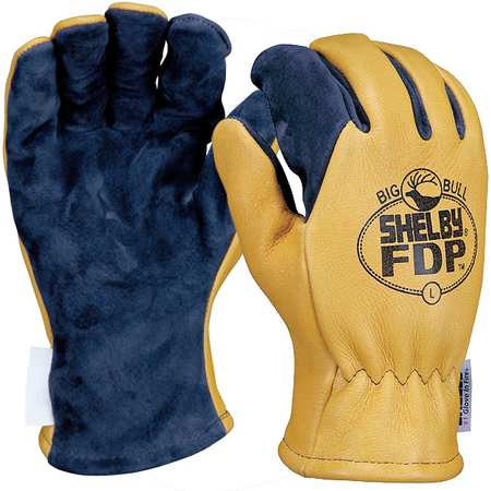 Firefighters Gloves,jumbo,pigskin,pr (1