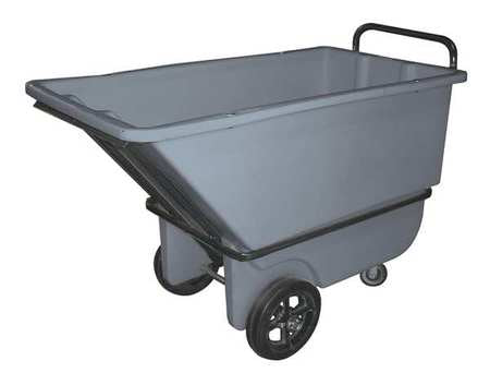 Tilt Truck,hd,1/3 Cu. Yd.,1200 Lb.,gray