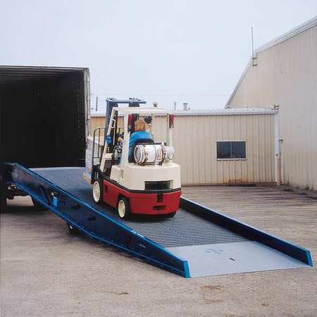 Yard Ramp,16,000 Lb,30 Ft, Width 70 In (