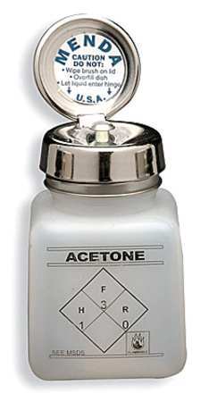 Dispensing Acetone Bottle,118.3ml,wide (