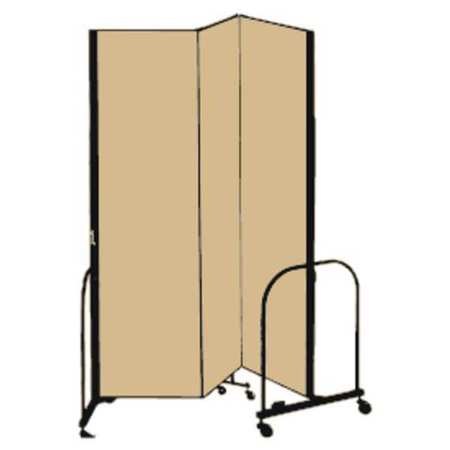 Partition,5 Ft 9 In W X7 Ft 4 In H,beige