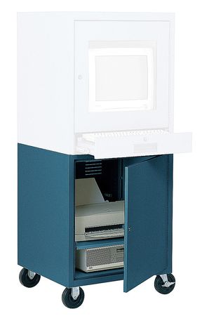 Computer Enclosure,59 In,blue (1 Units I