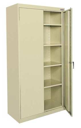 Shelving Cabinet,78"h,36"w,putty (1 Unit