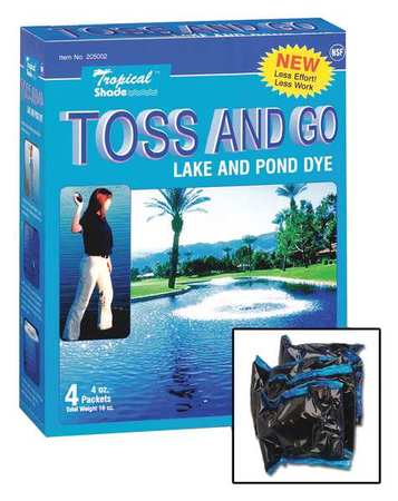 Pond Dye Bag,blue,pk4 (1 Units In Pk)