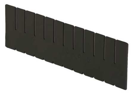 Esd Box Divider,black,15-1/4in.x4-3/8in.