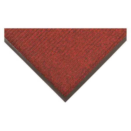 Carpeted Entrance Mat,red,4ft. X 6ft. (1