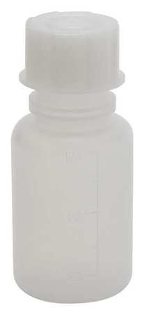 Graduated Bottle,100ml,plastic,wide,pk10