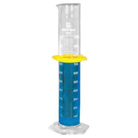 Graduated Cylinder,1000ml,10ml Grads,pk2