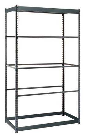 Boltless Shelving,freestanding,84"h,gray