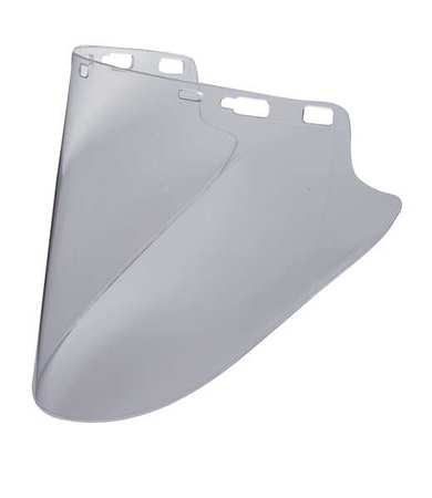 Faceshield Visor,lexan,clear,10x18-1/2in