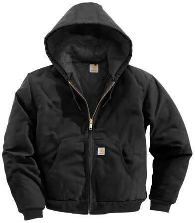 Hooded Jacket,insulated,black,3xl (1 Uni