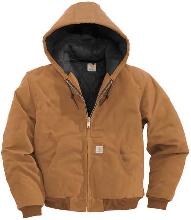 Hooded Jacket,insulated,brown,3xl (1 Uni