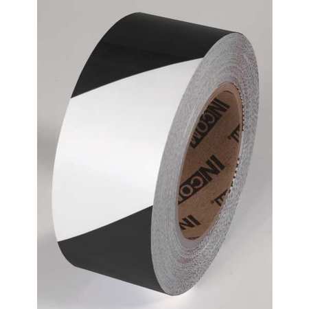 Tuff Mark Tape,black/white ,2"x100ft (1