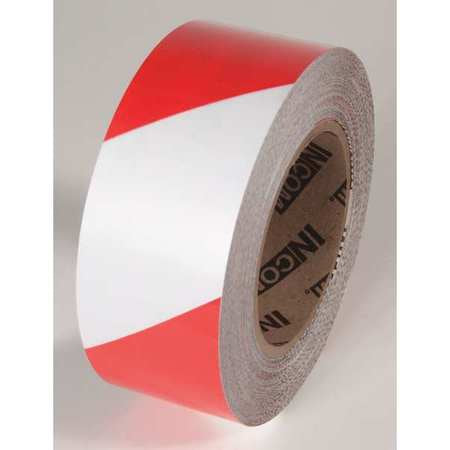 Tuff Mark Tape,red/white,2"x100ft (1 Uni