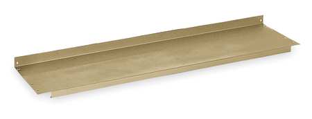 Lower Shelf,72 W X 15 D X 2 In. H,tan (1