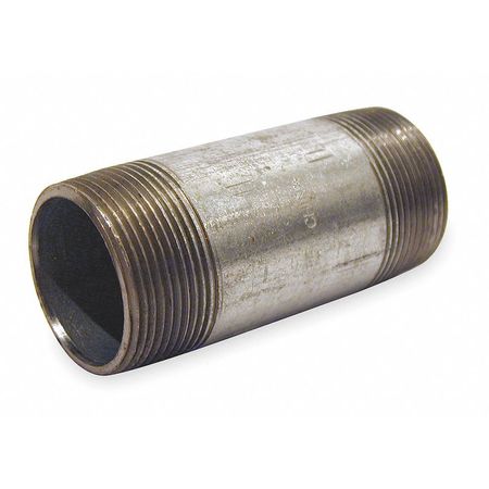 Pipe Nipple,2-1/2",3-1/2",galv Steel (1