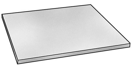 Sheet Stck,48" W,120 In. L,0.375" T (1 U