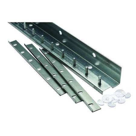 Save-t-loc Strip Door Hardware,6ft,alum