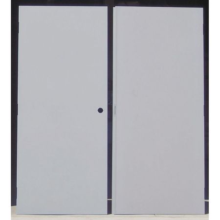 Flush Double Door,type Ce,steel,pk2 (1 U