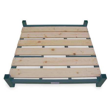 Stack Rack Base,wood,42x60 In.,2000 Lb.