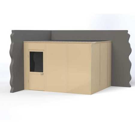 Modular In-plant Office,2wall,10x12 (1 U