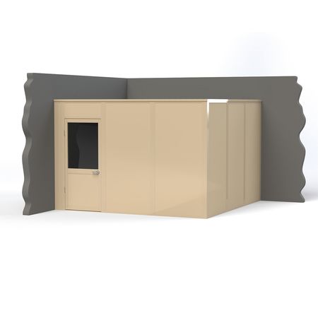 Modular In-plant Office,2wall,12x12 (1 U