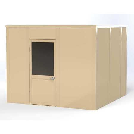 Modular In-plant Office,4wall,10x10 (1 U