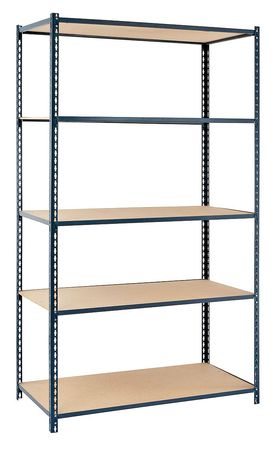 Boltless Shelving,starter,84" H,gray (1