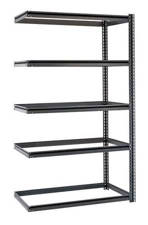 Boltless Shelving,add-on,84" H,gray (1 U