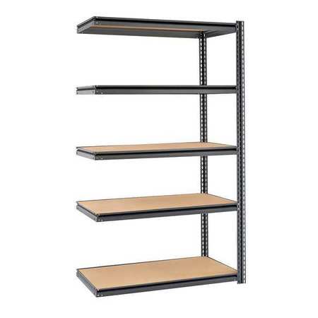 Boltless Shelving,add-on,84" H,gray (1 U