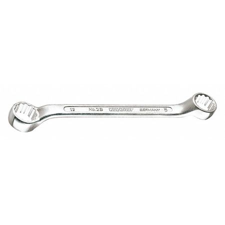 Double Box End Wrench,short,12x13mm (1 U