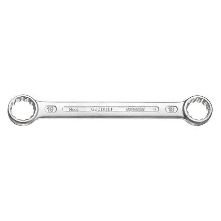 Flat Double Box End Wrench,8x9mm (1 Unit