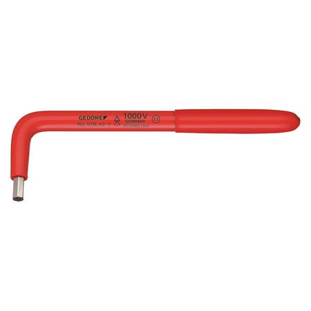 Insulated Hex Key,10mm (1 Units In Ea)