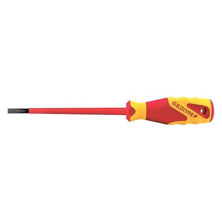 Insulated Screwdriver,slotted,8mm (1 Uni